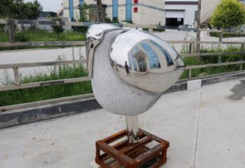園林鳥類雕塑，文化標識，仿真工藝
