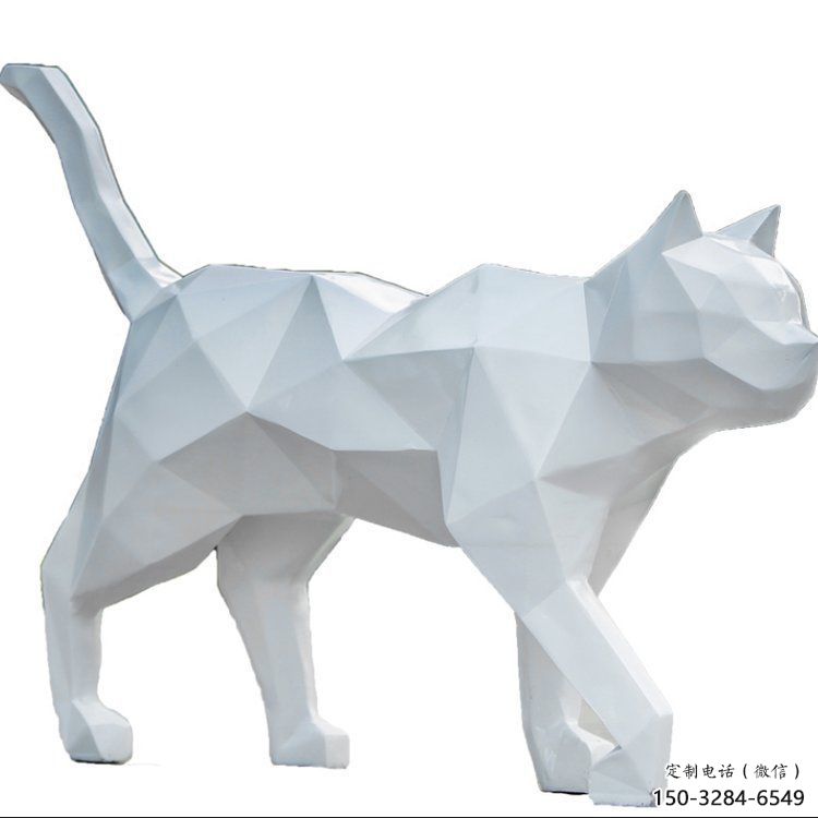 售樓部小貓雕塑，家禽小品，切面工藝