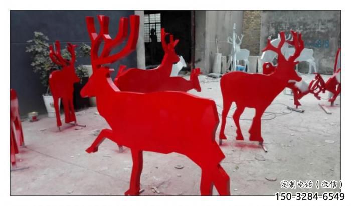 庭院小牛雕塑,動物主題,烤漆工藝 庭院小牛雕塑,動物主題,烤漆工藝