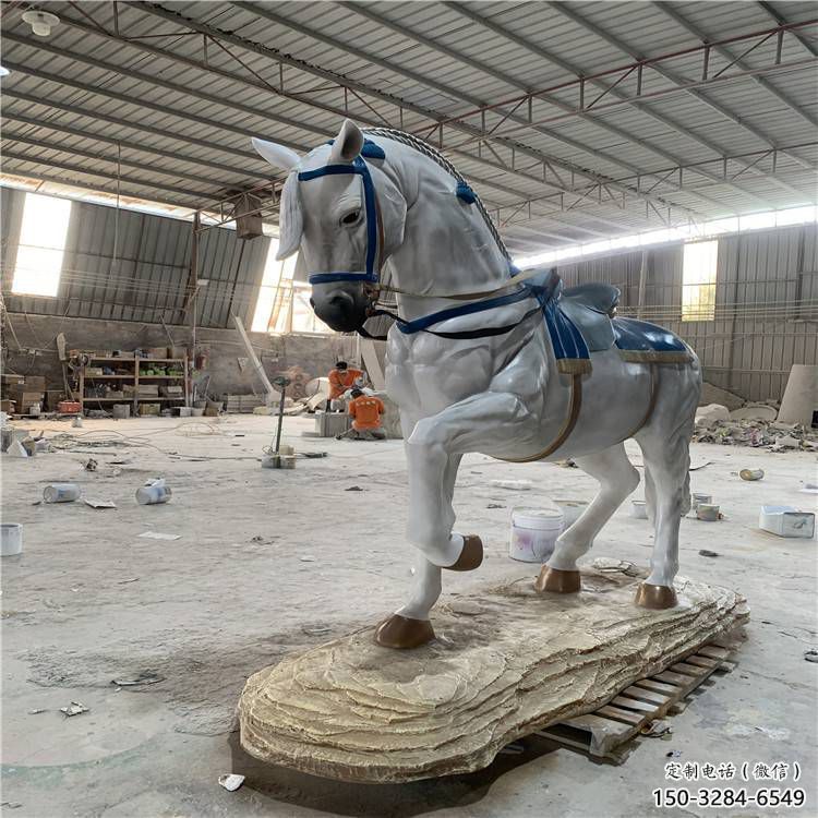 操場戰(zhàn)馬雕塑,公園題材,動物主題 操場戰(zhàn)馬雕塑,公園題材,動物主題