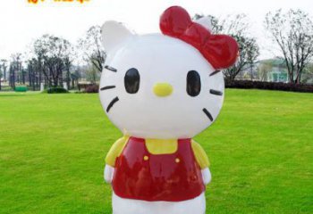 酒店小貓雕塑，家禽主題，工藝