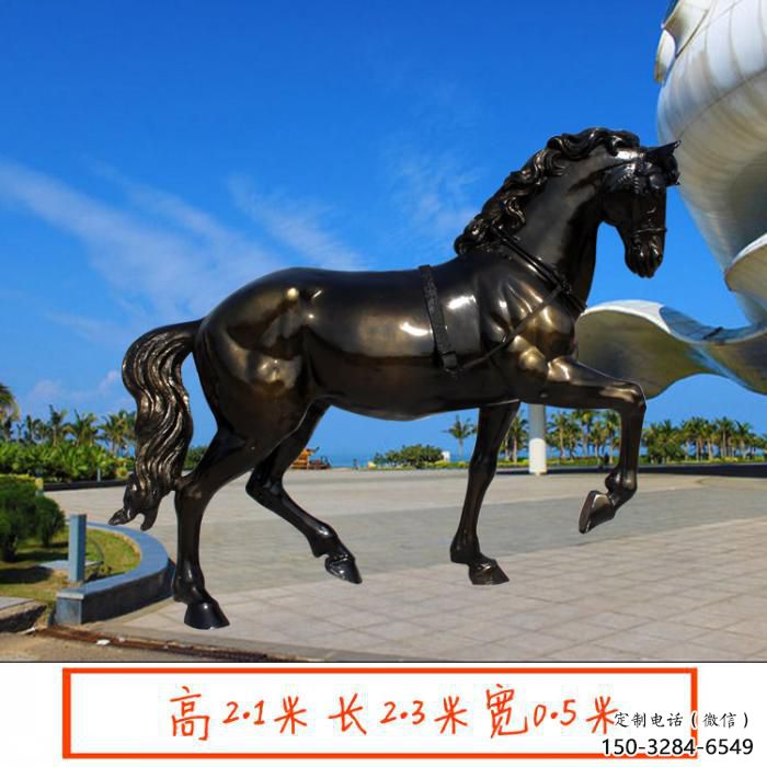 操場小馬雕塑,景觀題材,鍍銅工藝 操場小馬雕塑,景觀題材,鍍銅工藝