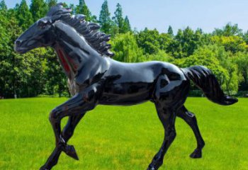 操場小馬雕塑，公園題材，仿真工藝