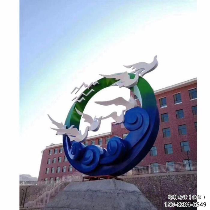 水景大雁雕塑 風景區幾何雕塑 廣場小品 水景大雁雕塑 風景區幾何雕塑 廣場小品