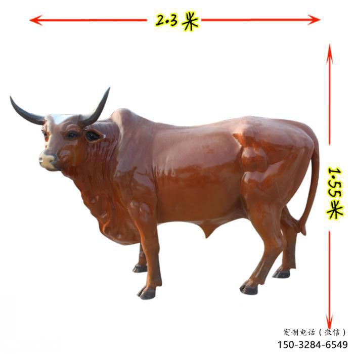 景觀黃牛雕塑,園林動物擺件,仿真彩繪工藝 景觀黃牛雕塑,園林動物擺件,仿真彩繪工藝