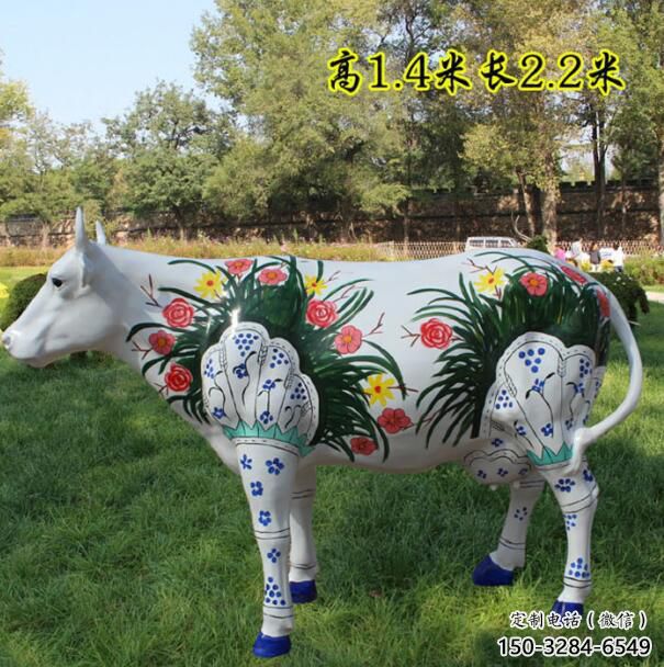 庭院公牛雕塑 城市古銅色雕塑 音樂小品