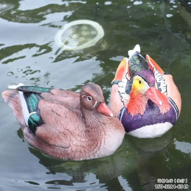 園林鴛鴦雕塑 風景區仿真雕塑 廣場小品 園林鴛鴦雕塑 風景區仿真雕塑 廣場小品