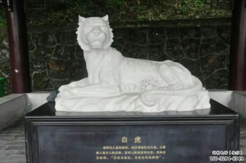 街道白虎雕塑,鑄銅農耕雕塑,古銅效果 街道白虎雕塑,鑄銅農耕雕塑,古銅效果