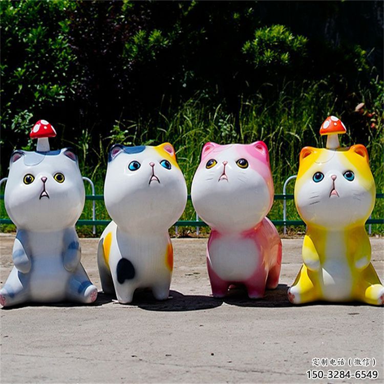 房地產(chǎn)貓咪雕塑,仿古動(dòng)漫雕塑,噴砂制造 房地產(chǎn)貓咪雕塑,仿古動(dòng)漫雕塑,噴砂制造