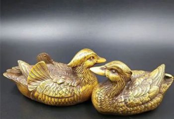 水景鴛鴦雕塑 風景區(qū)幾何雕塑 廣場小品