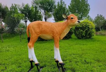 商場(chǎng)黃牛雕塑 仿真雕塑 店門口小品