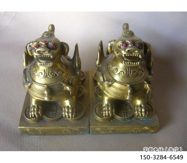 農村貔貅雕塑，鏤空海洋雕塑，抽象效果