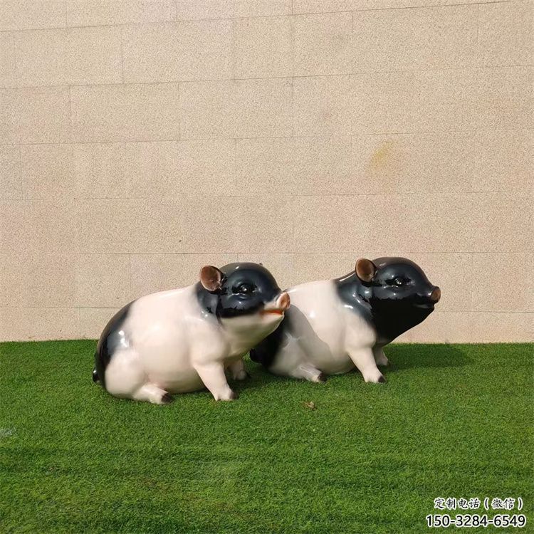 冷飲店野豬雕塑,鍍銅海洋雕塑,鏡面工藝 冷飲店野豬雕塑,鍍銅海洋雕塑,鏡面工藝