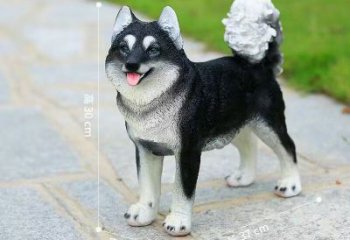 大型哈巴狗雕塑 門口創(chuàng)意雕塑 售樓處小品