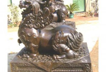 房地產(chǎn)貔貅雕塑,仿古動漫雕塑,噴砂制造