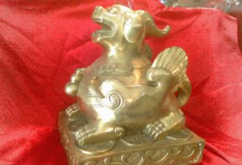 園林貔貅雕塑,噴漆運動雕塑,網格形式