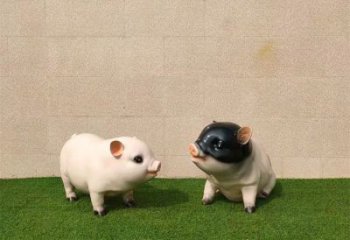 酒店野豬雕塑,鍍金歐式雕塑,仿古擺件