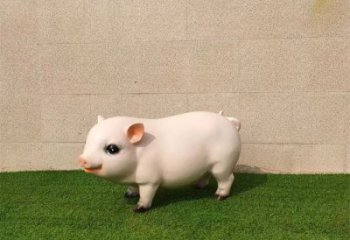 室內野豬雕塑,拉絲海洋雕塑,抽象效果