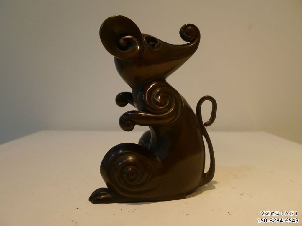 庭院老鼠雕塑,鍍金歐式雕塑,網格形式 庭院老鼠雕塑,鍍金歐式雕塑,網格形式