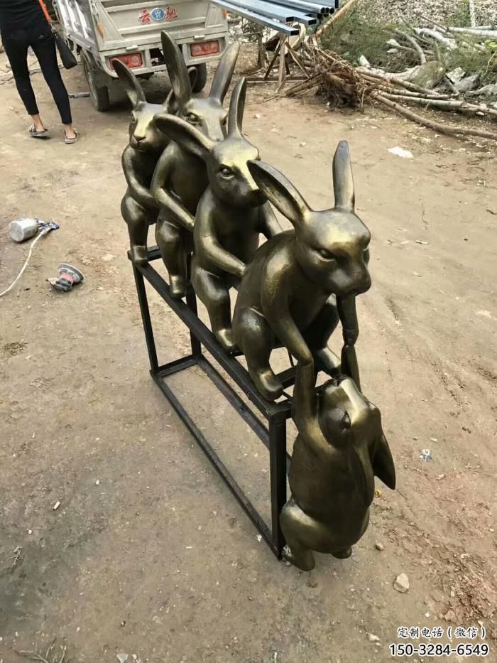 醫院老鼠雕塑，仿古動漫雕塑，仿古擺件