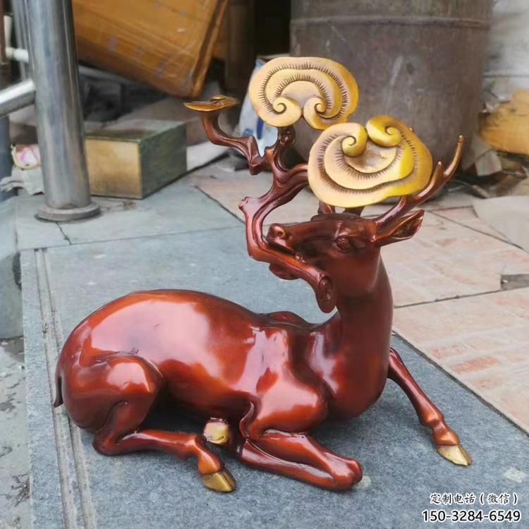 幼兒園馴鹿雕塑,鐵藝文化雕塑,鑄造制作 幼兒園馴鹿雕塑,鐵藝文化雕塑,鑄造制作