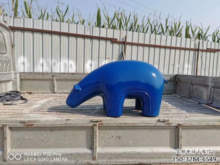 廣場狗熊雕塑,卡通水景雕塑,抽象效果 廣場狗熊雕塑,卡通水景雕塑,抽象效果