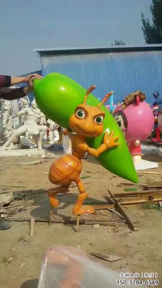 景區蟲子雕塑,鍍金歐式雕塑,鐵藝材質 景區蟲子雕塑,鍍金歐式雕塑,鐵藝材質