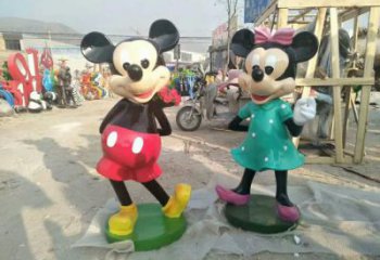 冷飲店老鼠雕塑,鍍銅海洋雕塑,鏡面工藝