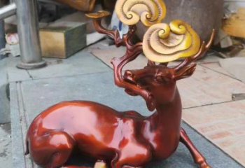 幼兒園馴鹿雕塑，鐵藝文化雕塑，鑄造制作