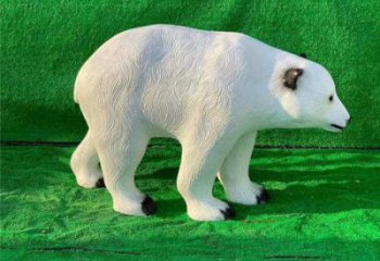 公園狗熊雕塑,噴砂發(fā)光雕塑,鑄銅工藝