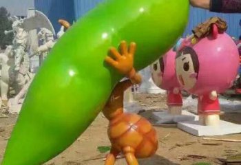 房地產蟲子雕塑，仿古動漫雕塑，噴砂制造