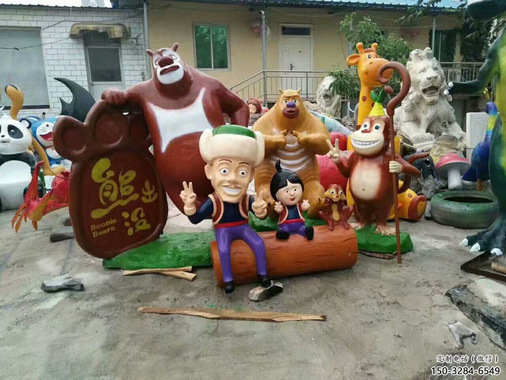 幼兒園維尼熊雕塑,鐵藝文化雕塑,鑄造制作 幼兒園維尼熊雕塑,鐵藝文化雕塑,鑄造制作