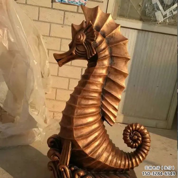 廣場(chǎng)河馬雕塑，卡通水景雕塑，抽象效果