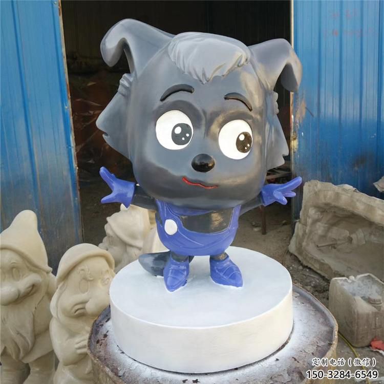 步行街小羊雕塑,鑄銅農(nóng)耕雕塑,動(dòng)漫方式 步行街小羊雕塑,鑄銅農(nóng)耕雕塑,動(dòng)漫方式