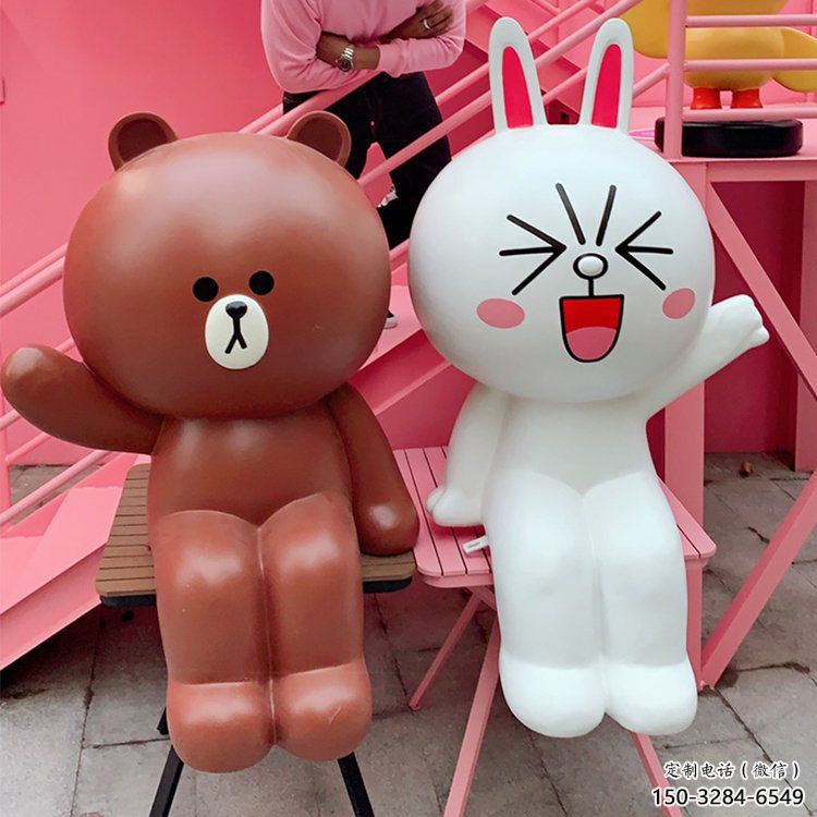 景區布朗熊雕塑,鍍金歐式雕塑,鐵藝材質 景區布朗熊雕塑,鍍金歐式雕塑,鐵藝材質