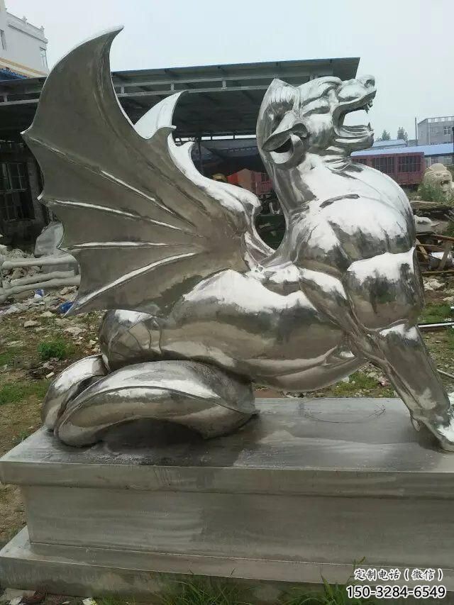 廣場麒麟雕塑,卡通水景雕塑,抽象效果 廣場麒麟雕塑,卡通水景雕塑,抽象效果