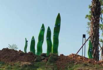 園林珊瑚雕塑，噴漆運動雕塑，彩繪形式