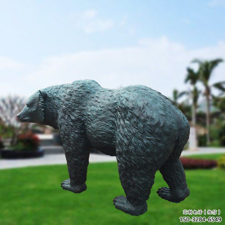仿真黑熊雕塑 酒店公園雕塑 風景區擺件 仿真黑熊雕塑 酒店公園雕塑 風景區擺件