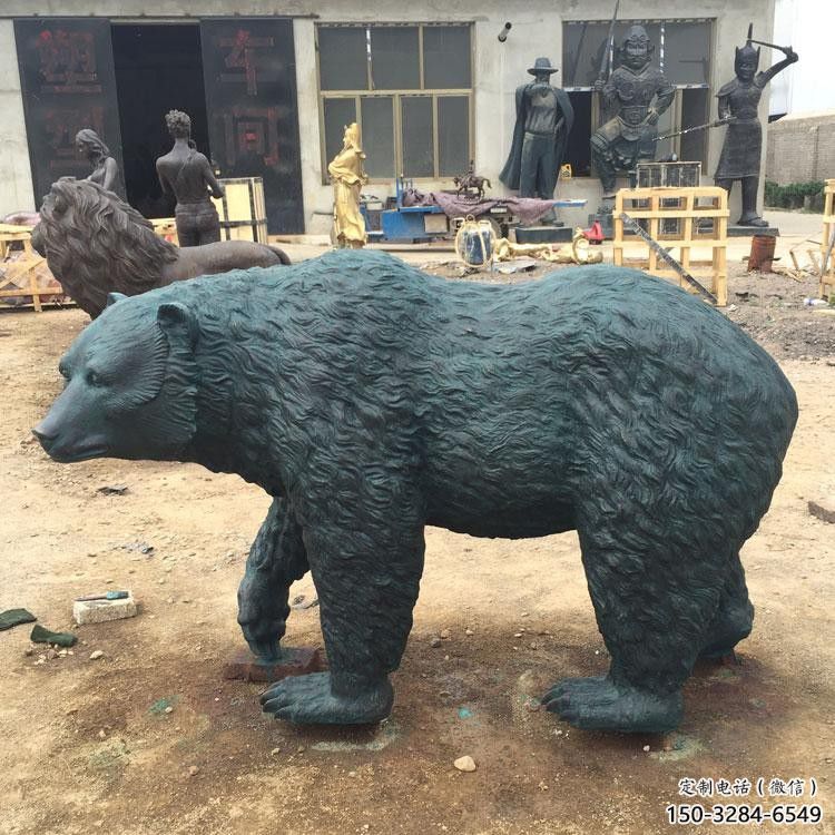 售樓處黑熊雕塑 商業街仿真雕塑 動物擺件 售樓處黑熊雕塑 商業街仿真雕塑 動物擺件