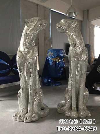 房地產(chǎn)獵豹雕塑,仿古動漫雕塑,噴砂制造 房地產(chǎn)獵豹雕塑,仿古動漫雕塑,噴砂制造