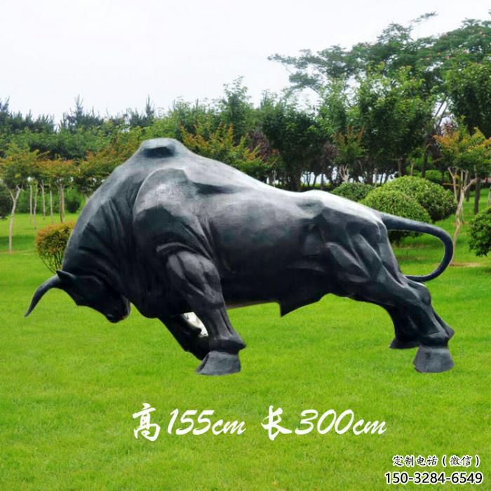 商業街開荒牛雕塑 售樓處雕塑 動物擺件 商業街開荒牛雕塑 售樓處雕塑 動物擺件