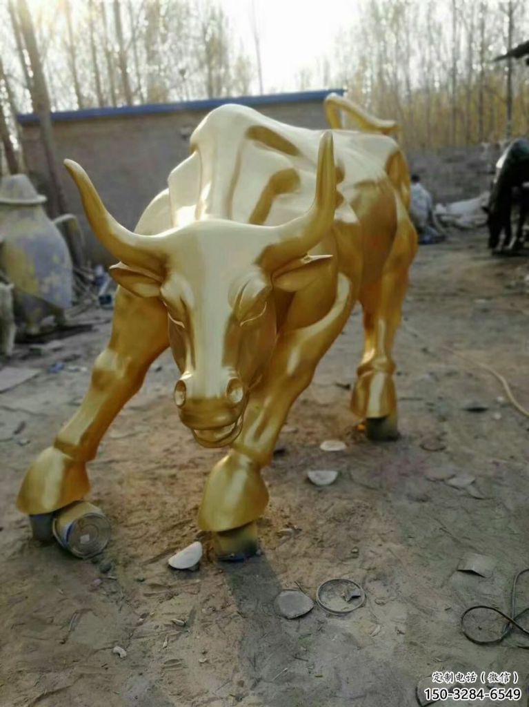 抽象華爾街牛雕塑 店門(mén)口彩繪雕塑 步行街?jǐn)[件 抽象華爾街牛雕塑 店門(mén)口彩繪雕塑 步行街?jǐn)[件