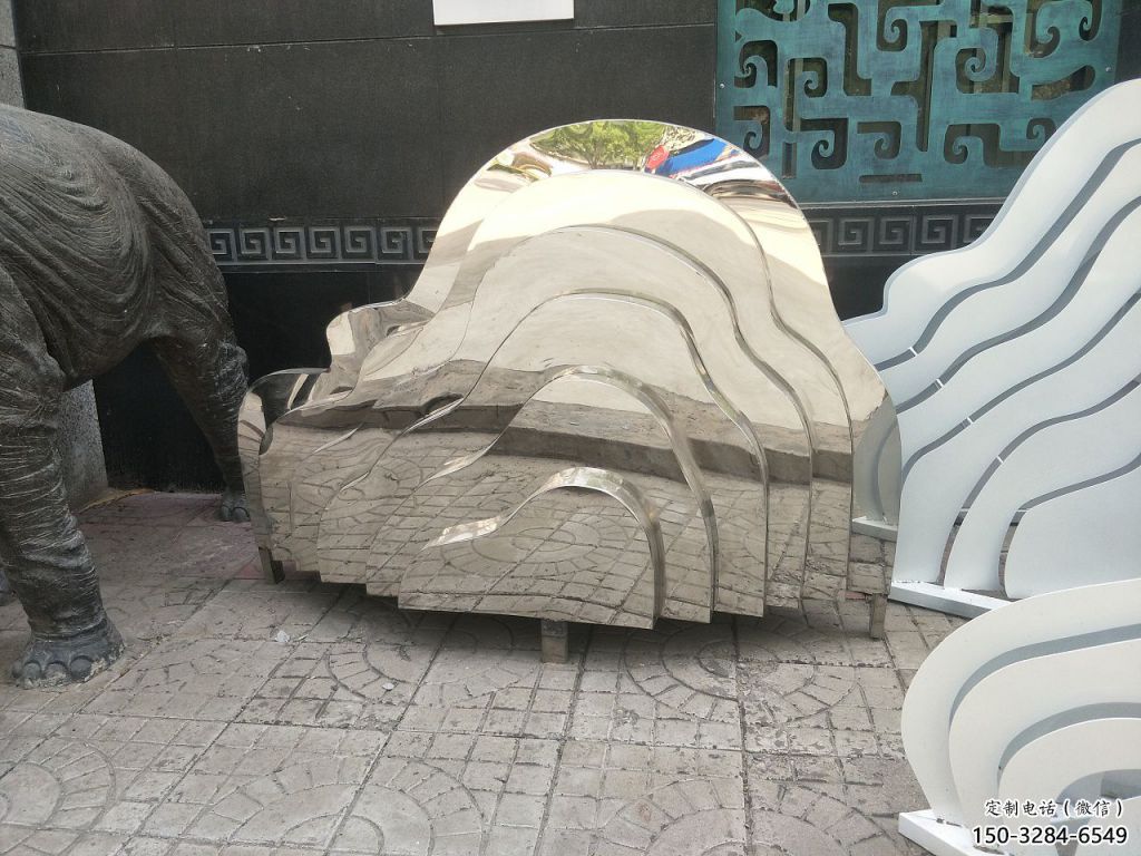 街道景觀雕塑,鍛造假山雕塑,古銅效果 街道景觀雕塑,鍛造假山雕塑,古銅效果