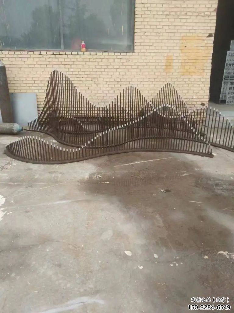 步行街假山雕塑,鍛造景觀雕塑,鏤空方式 步行街假山雕塑,鍛造景觀雕塑,鏤空方式