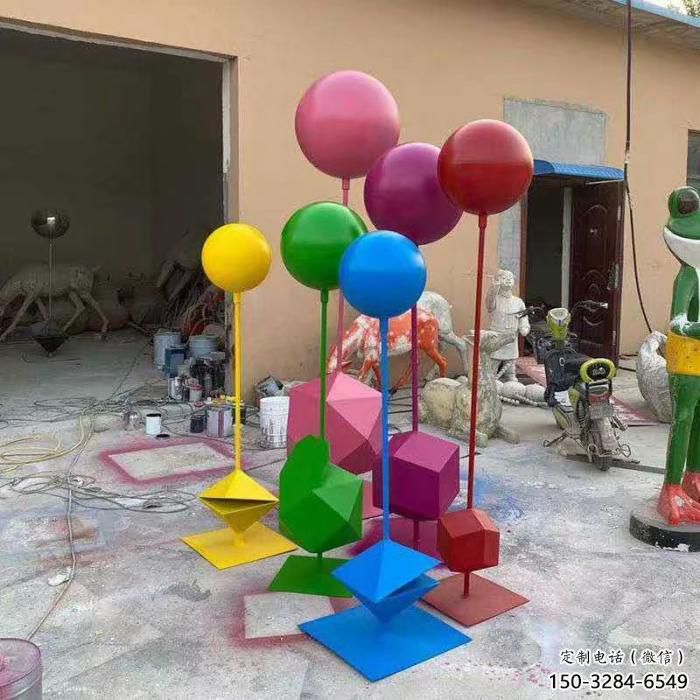 抽象氣球雕塑 步行街雕塑 抽象烤漆擺件 抽象氣球雕塑 步行街雕塑 抽象烤漆擺件