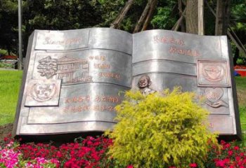 景區(qū)景觀雕塑，鍍金歐式雕塑，鐵藝材質(zhì)