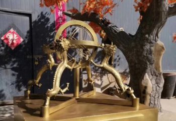 廣場渾天儀雕塑,抽象水景雕塑,抽象效果