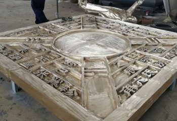 景觀館渾天儀雕塑,鍍銅景觀雕塑,鍍銅工藝