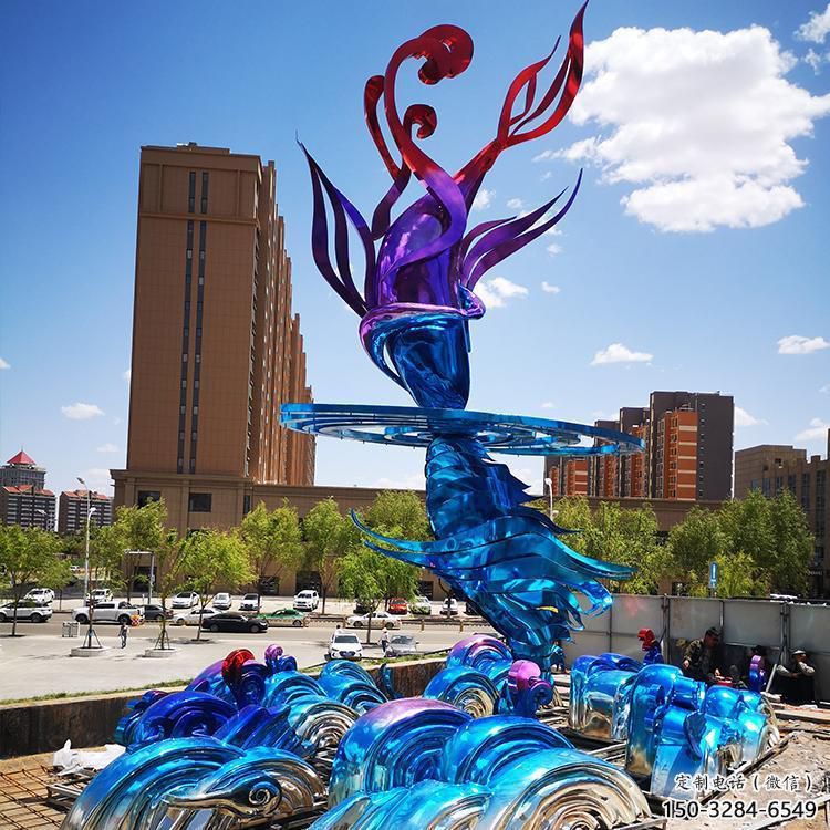 廣場海浪雕塑,抽象水景雕塑,抽象效果 廣場海浪雕塑,抽象水景雕塑,抽象效果