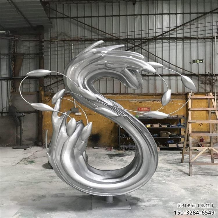 公園海浪雕塑,噴砂發光雕塑,鍛造工藝 公園海浪雕塑,噴砂發光雕塑,鍛造工藝